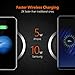 TORRAS Cell Phone Wireless Charger, Qi Certified 10W Fast Charger QC 3.0 Wireless Charging Pad for Samsung Galaxy S9 / S9+ Plus / S8 / S7 / S6, iPhone X / 8 and More