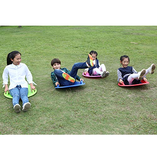 Julvie Downhill Toboggan Snow Saucer Sled Disc Snow Slider Slippery Racer Sprinter