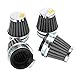 INNOGLOW 4pcs Motorcycle Air Filter Universal 50mm Pod Filters Cleaner for Honda Yamaha Suzuki Kawasaki