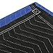 Nova Microdermabrasion 48 Moving Packing Blankets 80 x 72 Inches (35 lb/dz) Heavy Duty Moving Pads for Protecting Furniture Professional Quilted Shipping Furniture Pads