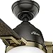 Hunter 59220 Ceiling Fan, Small, Noble Bronze/Modern Brass