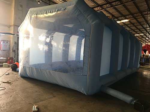 Inflatable Spray Booth Custom Tent Car Paint Booth Inflatable Car (33x16x11Ft) - Thumbnail 2