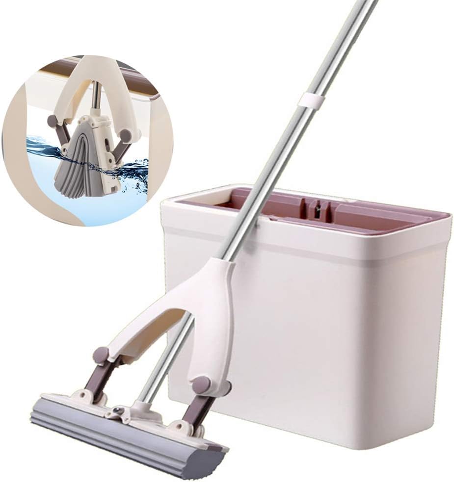 Sponge mop, cleaning tool, mop bucket, soft and strong water absorption