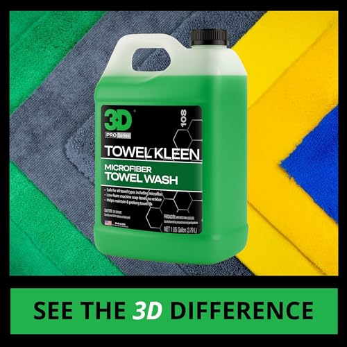 3D Towel Kleen Concentrated Microfiber Detergent - Deep Cleans, Restores & Maintains photo 6
