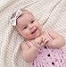 Papiarts Baby Girl Headbands and Bows, Nylon Headbands, Hair Accessories for Newborn Toddler Girls