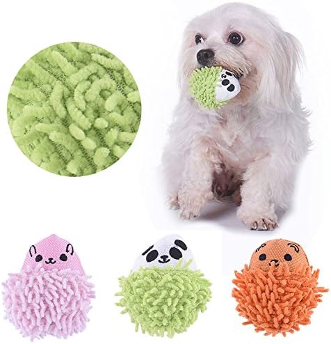 Pet Puppy Dog Play Toy Chew Squeaker Squeaky Plush Sound Hedgehog Teeth Clean
