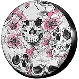 American Flag Eagle Spare Tire Cover - Dust Proof 17 Inch For RV, SUV & Trailers