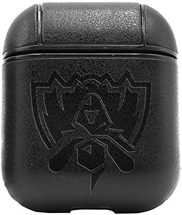 Esports League of Legends Word Championship (Vintage Black) Air Pods Protective Leather Case Cover - a New Class of Luxury to Your AirPods - Premium PU Leather and Handmade by Master Craftsmen