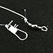 Fishcm Luminous Fishing Rigs Glow Soft Fish/Shrimp Lure Saltwater/Freshwater Fishing Bait Rigs (Simulation Fish Rigs)