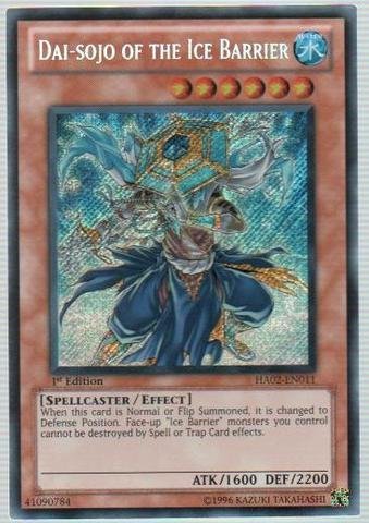 Yu-Gi-Oh! - Dai-Sojo of the Ice Barrier (HA02-EN011) - Hidden Arsenal 2 - 1st Edition - Secret Rare