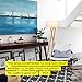 Brightech Z Modern Mid Century Home Standing LED Light Tripod Floor Lamp, Wood