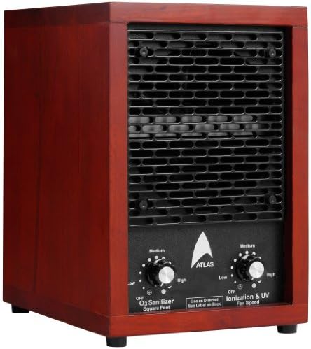 ATLS-303 Atlas Air Purifier with Negative Ion, 3 plate ozone production and UV, it comes with a 3 yrs warranty