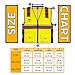 KwikSafety CLEARANCE | BIG KAHUNA Class 2 ANSI Safety Vest OSHA High Visibility Reflective Stripes Heavy Duty Mesh Pockets and Zipper Hi-Vis Construction Work Hi-Viz Surveyor Mens Yellow 2XL/3XL