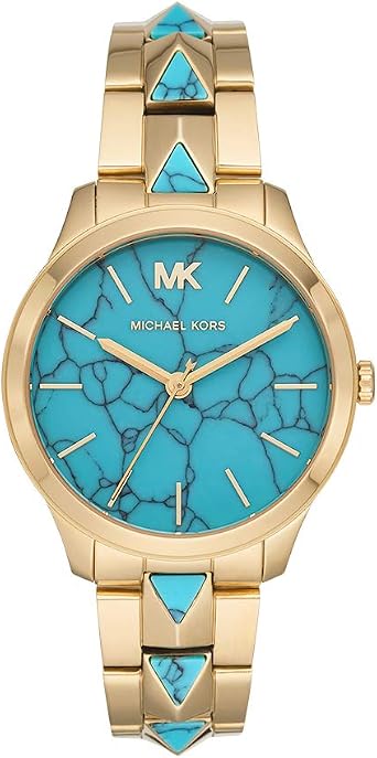 Michael Kors Turquoise Face Watch Flash 