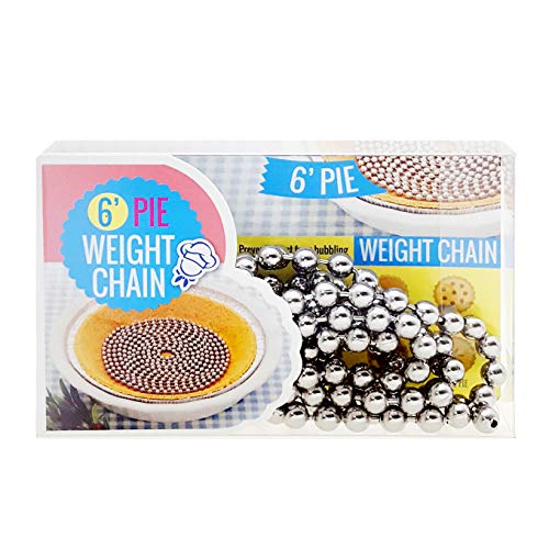 Baking Pie Crust Weight Chain- Stainless Steel 10-feet Extra Long