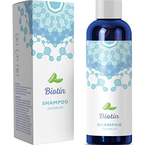 Biotin Volume Shampoo for Thin Fine Hair Sulfate Free Booster for Women and Men with DHT Blocking Pure Natural Oils Strengthen and Moisturize Hair Stimulating Scalp Therapy with Cruelty Free Collagen (Best Shampoo For Limp Hair)