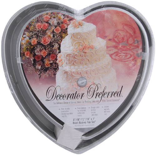 Decorator Preferred Cake Pan Set-6"", 10"", 12"", 14