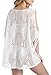 CHERRY CAT Solid Oversized Beach Cover Ups Swim Beach wear Bikini Swimsuit Cover Ups Bathing Suit Cover-ups (White)