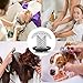 YZHI Drain Hair Catcher Shower Drain Hair Trap Shower Drain Tub Sink Drain Strainer 4 Compatible Rubber Rings (1-Set)