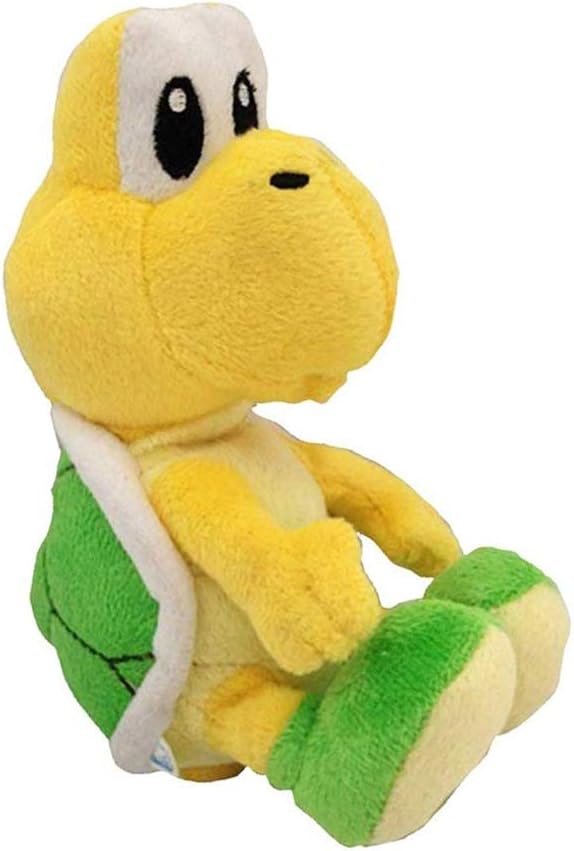 Koopa Plush Toy Troopa Koopa Super Mario All Stars Collection Plush 7"