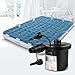 Deeplee USB Air Mattress Pump, Rechargeable Air Pump Quick Fill Electric Air Pump Inflator Deflator Pump for Inflable Boat Inflated Toy,3 Nozzle