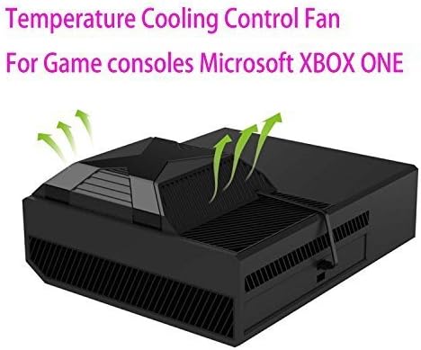 Luckymall For Game consoles Microsoft XBOX ONE Fan, USB Auto-sensing External Intercooler Temperature Control Cooling Fan For Game consoles Microsoft XBOX ONE