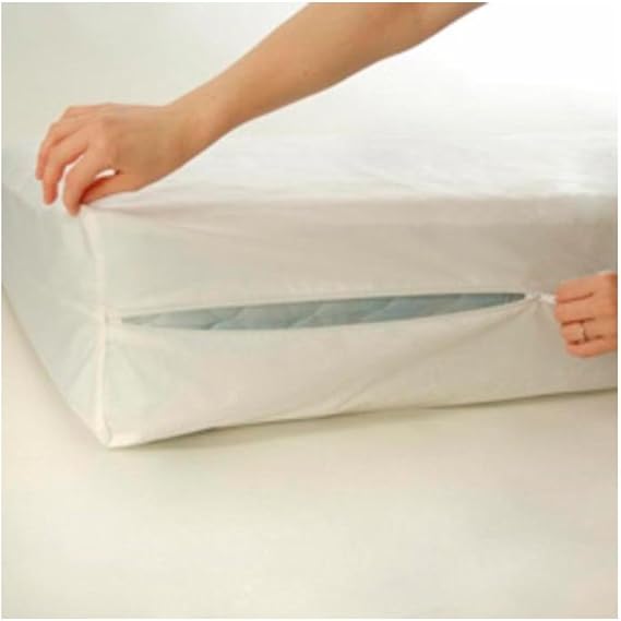 crib mattress protector zippered
