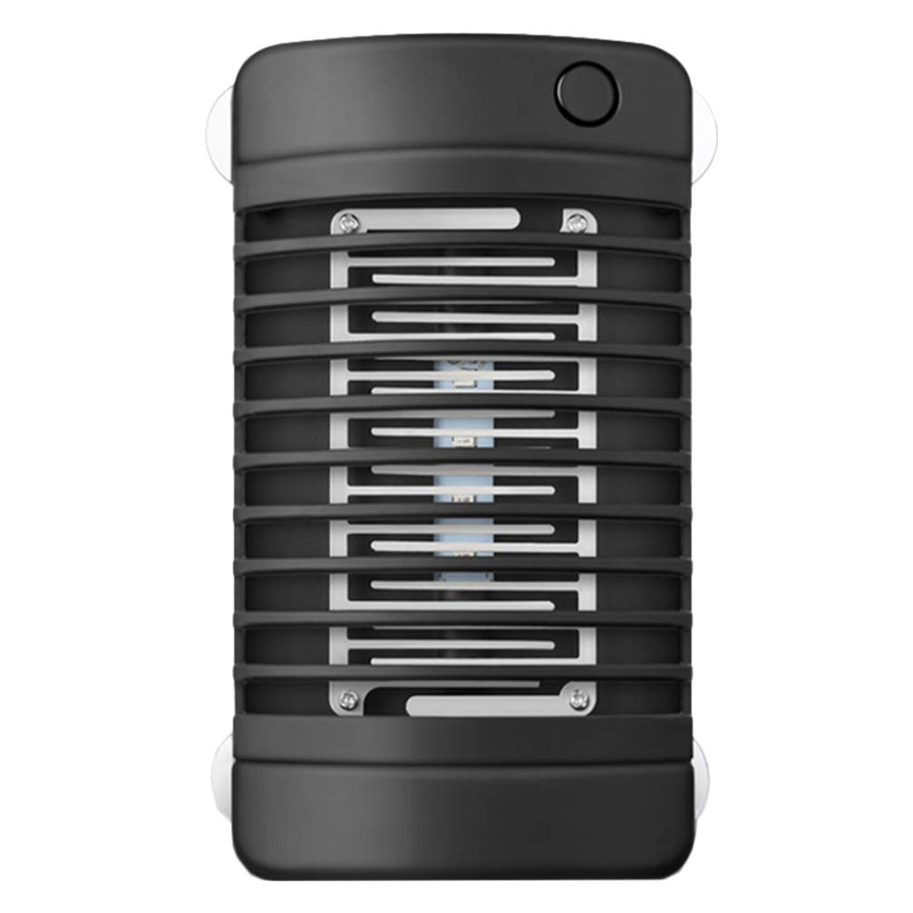 Uonlytech Bug Zapper Electric Mosquito Killer Light Solar Powered Fly Trap Mosquito Zappers Lamp Suction Lantern for Indoor Outdoor Camping Backpacking