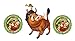 Lion King Timon and Plumbaa Balloon Bouquet - 3 Foil Disney Lion King Balloons