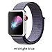 Yunsea For Apple Watch Band, New Nylon Sport Loop, with Hook and Loop Fastener, Adjustable Closure Wrist Strap, Replacement Band for iwatch, 42mm, 6 pack