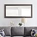 Naomi Home Framed Bevel Leaner Full Length Huge Floor Mirror XL Mirror Standing for Bedroom Oversize Mirrors Espresso 66 L x 32 W