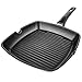 Savisto 28cm Premium Cast Aluminium Non-Stick Griddle Pan for Gas, Induction & Electric Hobs with Detachable Handle