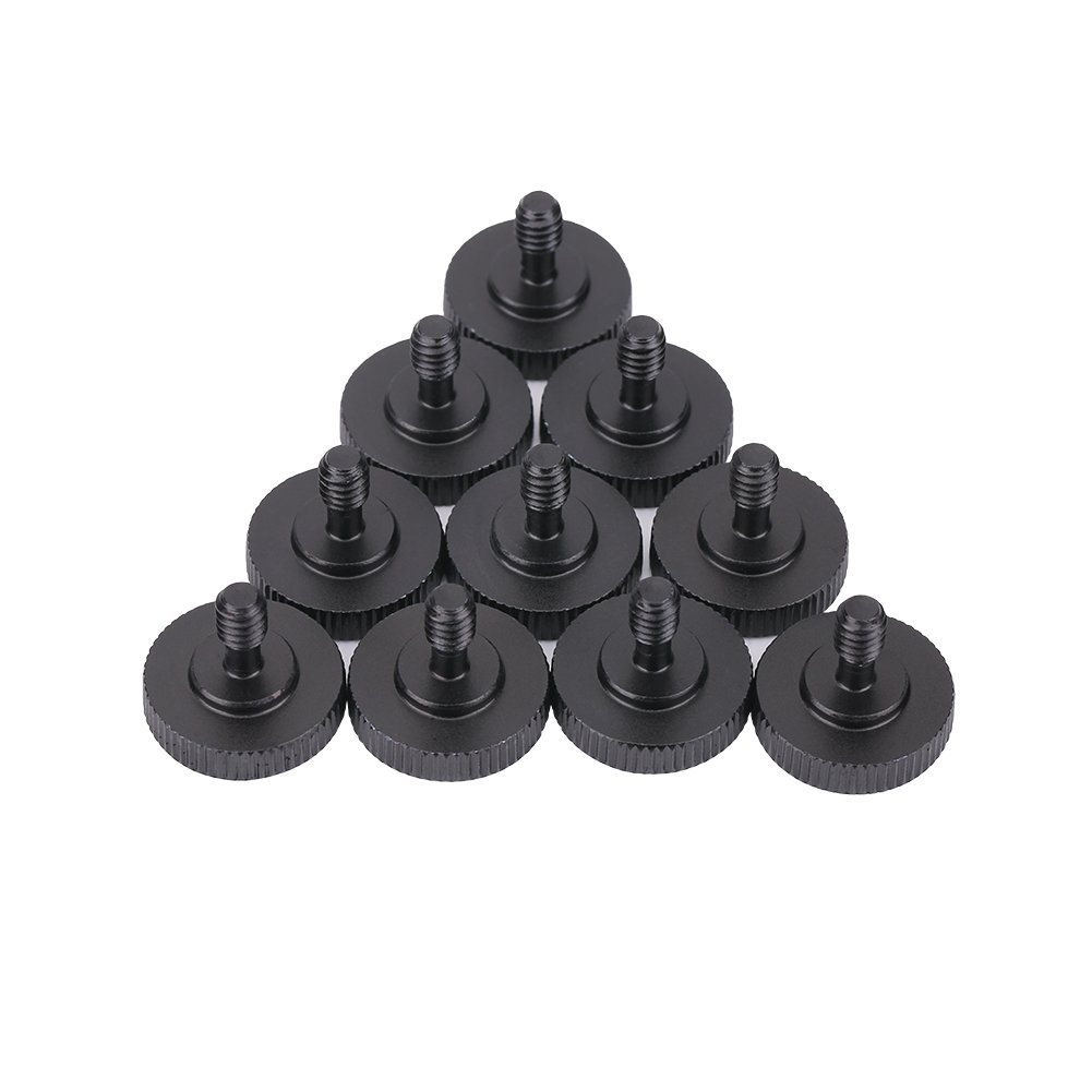 EBTOOLS Camera Flash Bracket Screw,10Pcs 1/4in Male to Female Conversion Adapter Screw Replacement for Dual Camera Flash Bracket