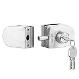 Fits on 1/2" Glass,10 mm -12 mm, Glass Door