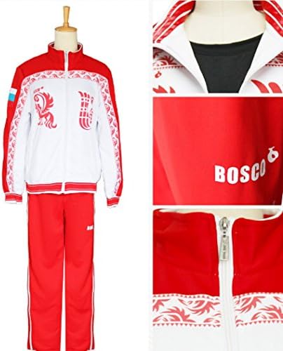 JapanAnimeCosplayExcellent Yuri!!! on Ice Victor Nikiforov Hot High School Skate Uniform FullSet Sportswear(XXL(5'10)