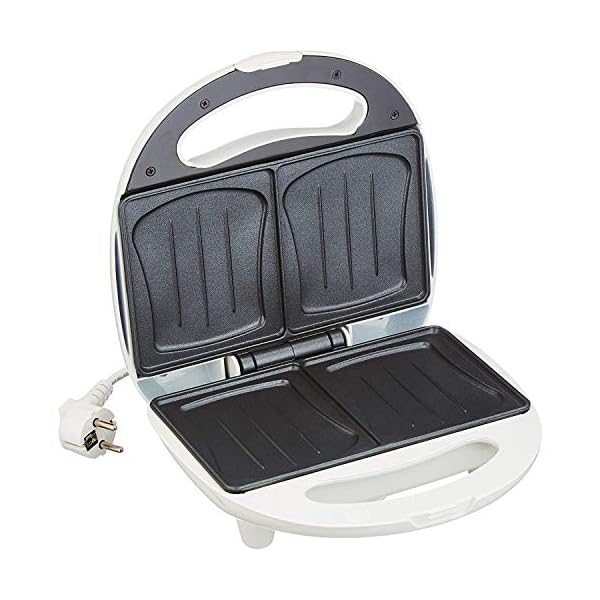 Domo-DO9041C-Sandwich-Toaster-700-W-White Domo DO9041C Sandwich Toaster, 700 W, White