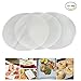 100pcs Parchment Paper Round, 6 Inch Parchment Circle Pre-Cut, No Stick Parchment Paper for Baking
