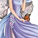 The Hamilton Collection Figurine: Lena Liu Fluttering Faith Alzheimer's Awareness Angel Figurine
