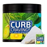 Curb Cravings Detox Tea - 30 Day Weight Loss Teatox with Garcinia Cambogia & Yerba Matte For Appetite Suppression