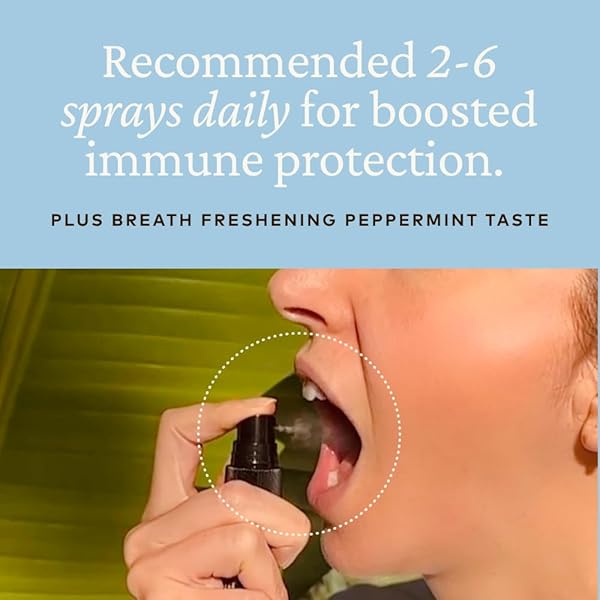COMVITA BEE PROPOLIS THROAT SPRAY – NATURAL IMMUNE SUPPORT, SOOTHING MINT FLAVOR WITH NEW ZEALAND UMF 10+ MANUKA HONEY, ANTIOXIDANT, DIETARY SUPPLEMENT – 0.7 FL OZ