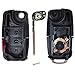 4 Buttons Remote Flip Key Shell For VW Passat Jetta GOLF No Chips Inside