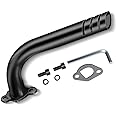FVRITO Upgrade Header Exhaust Pipe Kit for Non Hemi Predator 212cc 196cc 6.5HP GX160 GX200 Baja Warrior TrailMaster MB200 Col