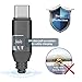 TITACUTE USB Type C Cable, Short Type C Cable 1FT Durable Nylon Braided Cords Fast Charge USB 3.0 Data Sync