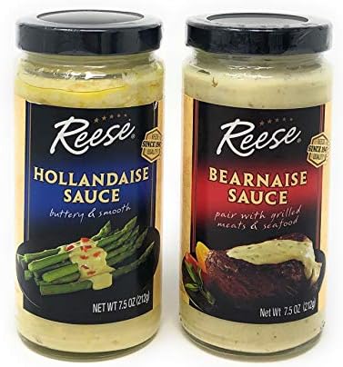 Reese Specialty Foods~ Hollandaise Sauce & Bearnaise Sauce ~ 7.5 oz