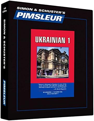 Pimsleur Ukrainian Level 1 CD: Learn to Speak and Understand Ukrainian with Pimsleur Language Programs (1) (Comprehensive) Audio CD – CD, September 30, 2008