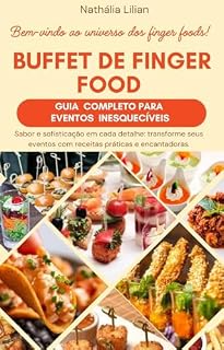Livro Buffet de Finger Food: Guia Completo para Eventos Inesquecíveis