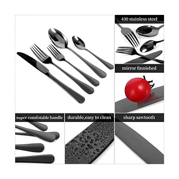 MingHing-20-Piece-Stainless-Steel-Cutlery-Set-Mirror-Finish-Tableware-Set-Service-for-4-Classic-Design-Cutlery-Set MingHing 20 Piece Stainless Steel Cutlery Set, Mirror Finish Tableware Set, Service for 4, Classic Design Cutlery Set
