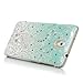 Note 3 Case,Samsung Galaxy Note 3 Case - Mavis's Diary 3D Handmade Bling Crystal Shiny Rhinestone Diaonds Special Hollow Floral Gradient Pattern Clear Case Hard PC Cover