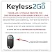 Keyless2Go Replacement for New Keyless Entry Remote Key Fob for Select Civic and Pilot That Use FCC NHVWB1U523 or NHVWB1U521 (2 Pack)