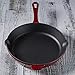 Cuisinart Chef's Classic Enameled Cast Iron 10-Inch Round Fry Pan, Cardinal Red